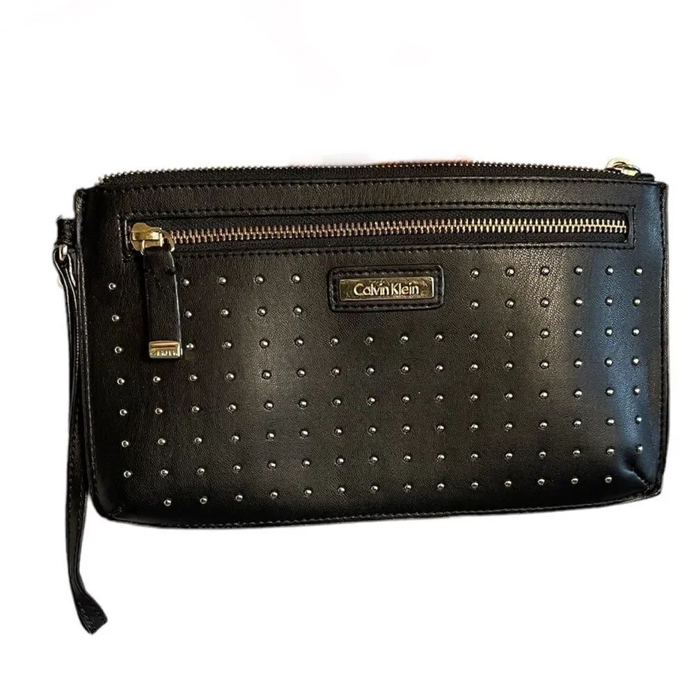 Calvin Klein Studded Clutch/Wristlet  
